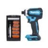 Makita DTD153 18V Cordless Brushless 1/4" Impact Driver With 38 Piece Multi-Purpose Screwdriver Bit Set