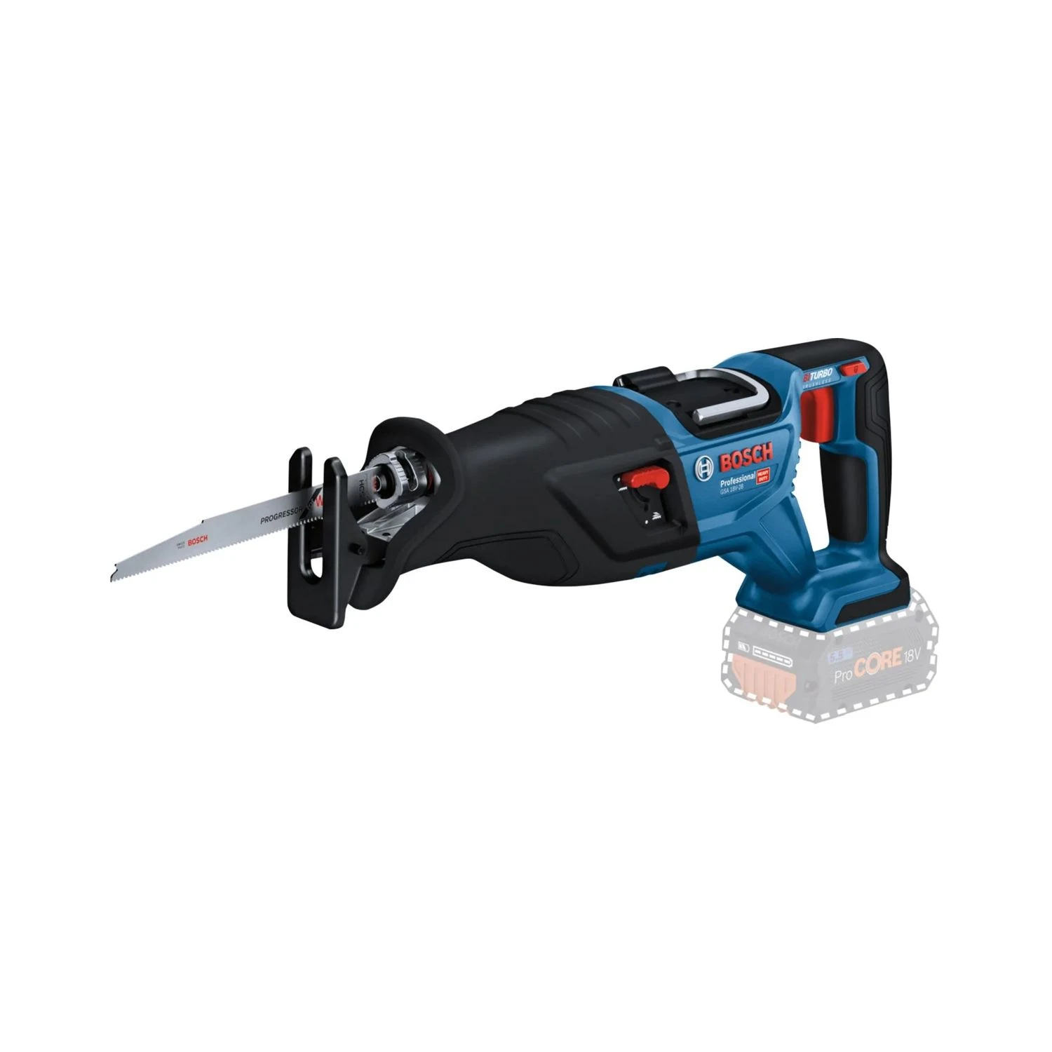 Bosch GSA 18V-28 18V Cordless Brushless Reciprocating Saw Bare Unit - 06016C0000 1 Bosch GSA 18V-28 18V Cordless Brushless Reciprocating Saw Bare Unit - 06016C0000