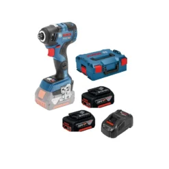 Bosch GDR 18V-200 C I/Driver With 2x 5Ah Batt. Charger,Case