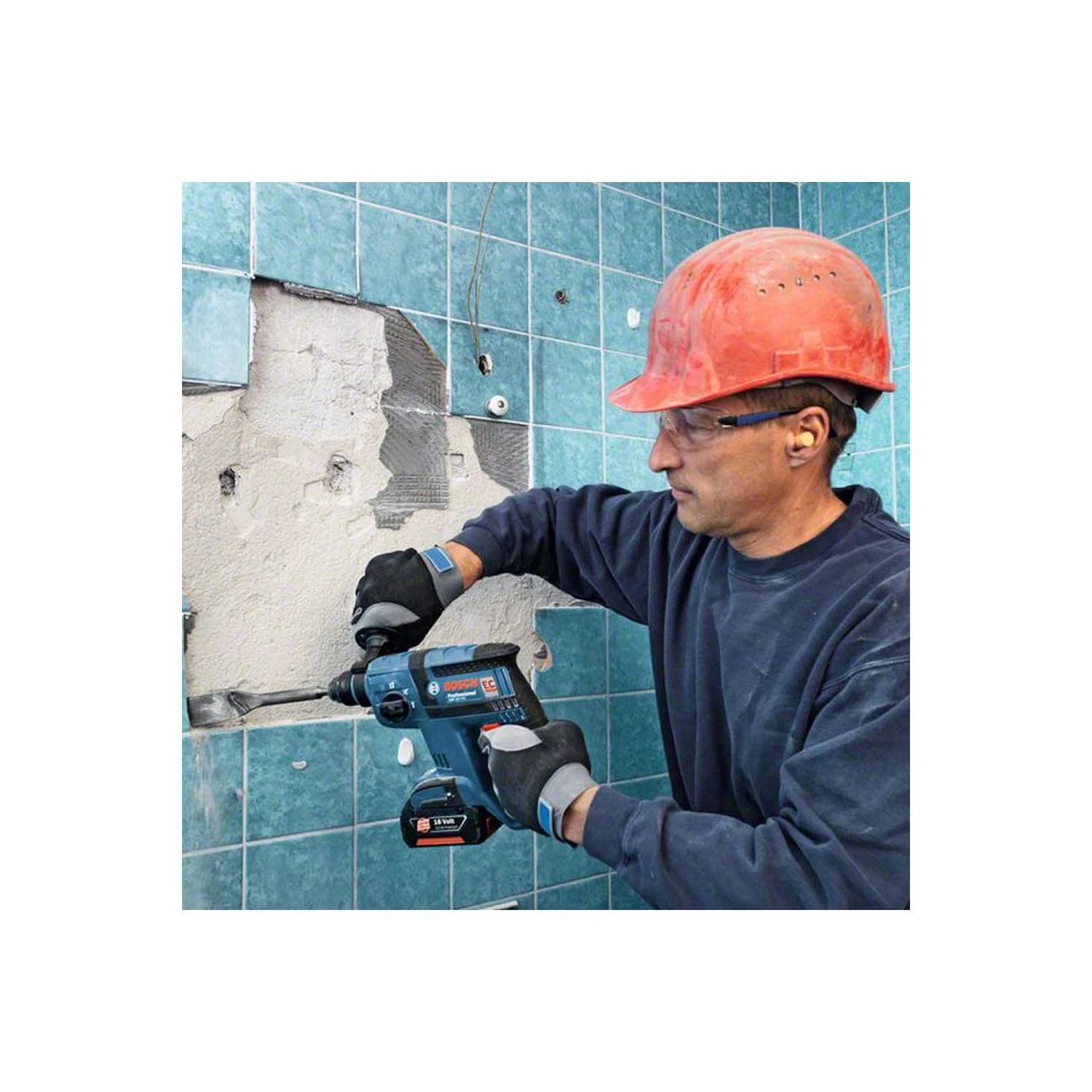 BOSCH GBH18 V-EC SDS+ Drill + 4Pc Accesories Set 2 BOSCH GBH18 V-EC SDS+ Drill + 4Pc Accesories Set - Image 2