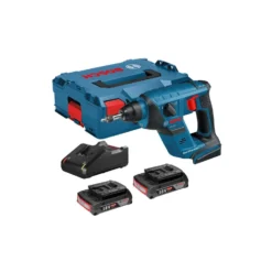 Bosch 0611905374 GBH 18V Cordless SDS Plus Hammer Drill With 2 X 2.0Ah Batteries, Charger & Case