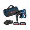 Bosch GBH 18V-21 18 V Cordless Brushless SDS Plus Rotary Hammer Drill With Two 4.0Ah Batteries, Charger And Tool Bag