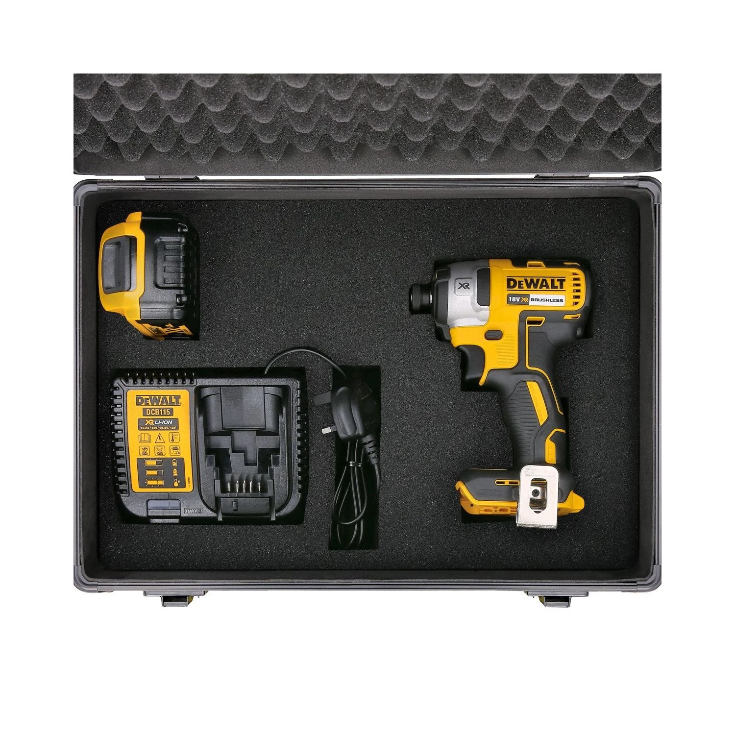 DeWalt DCF887 18V XR Brushless Impact Driver With 1 X 5.0Ah Battery, Charger & 70 Piece Acc. In Case 4 DeWalt DCF887 18V XR Brushless Impact Driver With 1 X 5.0Ah Battery, Charger & 70 Piece Acc. In Case - Image 4