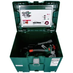 Metabo KS 18 LTX57 18V Cordless 165mm Circular Saw With 2 X 28 Teeth Saw Blades & MetaBOX 14 Metabo KS 18 LTX57 18V Cordless 165mm Circular Saw With 2 X 28 Teeth Saw Blades & MetaBOX -Makitali Shop 14fe3cbd55c02433343ec2bb655277c2