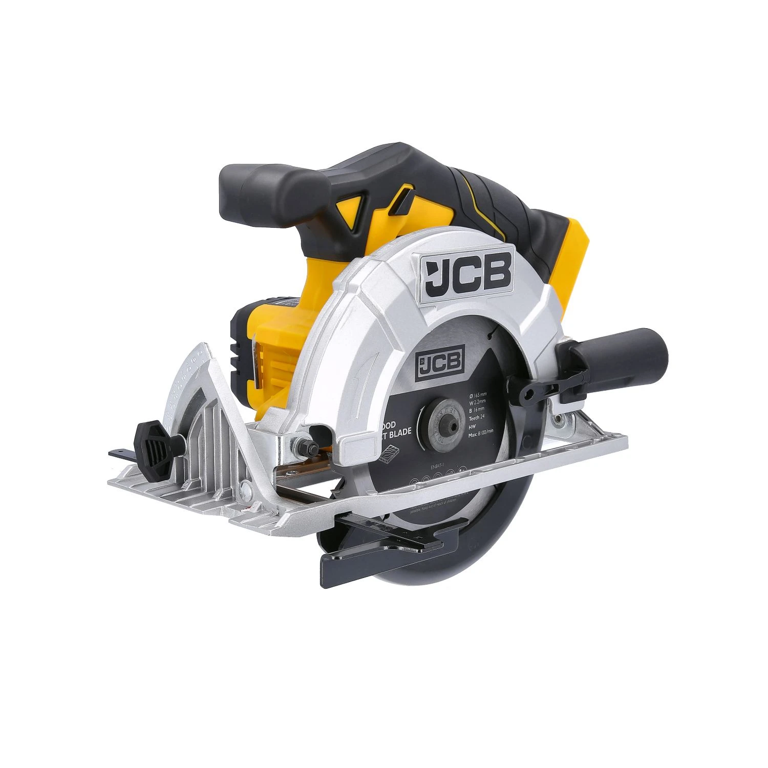 JCB 21-18CS-B 18V Cordless 165mm Circular Saw With 2 X 5.0Ah Batteries & Charger 3 JCB 21-18CS-B 18V Cordless 165mm Circular Saw With 2 X 5.0Ah Batteries & Charger - Image 3