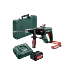 Metabo KHA18LTX 18V SDS+ Drill + 1x5.2Ah Batt, Charger & Case