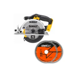 DeWalt DCS391 18V XR Li-ion 165mm Circular Saw With 2 Extra 60 Teeth Wood Blade