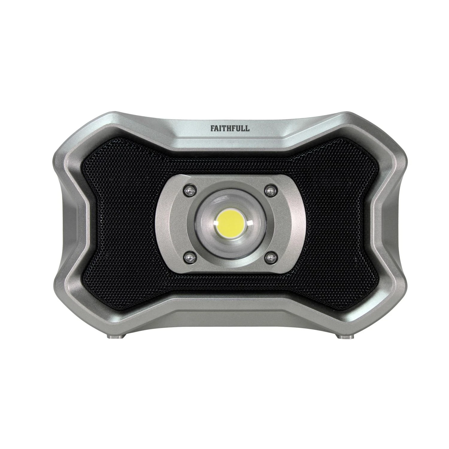 Faithfull FPPSLFF20BS 20W Rechargeable Work Light With Speaker 2 Faithfull FPPSLFF20BS 20W Rechargeable Work Light With Speaker - Image 2