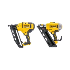 DeWalt 18V XR Brushless 60mm Second Fix Finishing & 90mm First Fix Framing Nailer Twin Pack (Batteries Not Included)