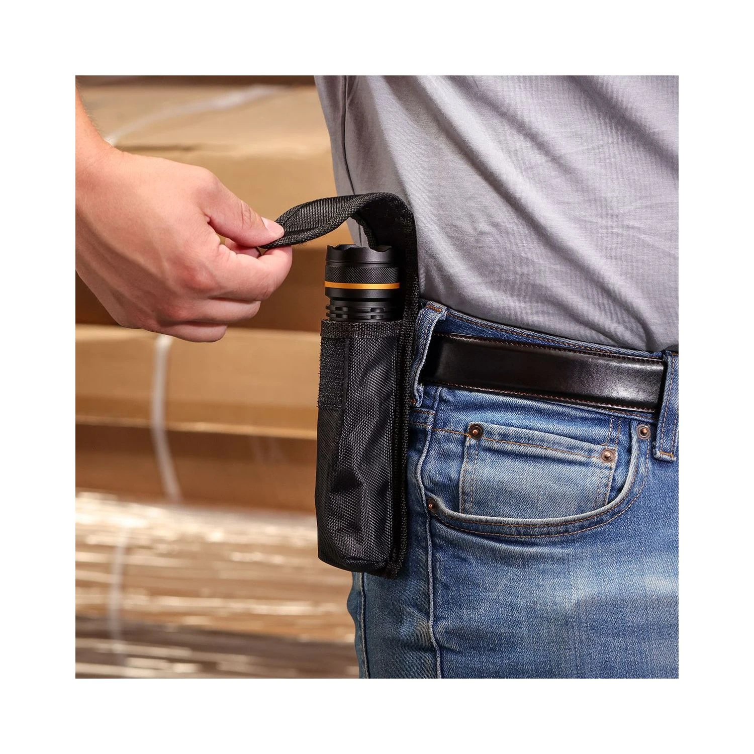 TOUGH MASTER® LED Torch USB Rechargeable With Battery - 1500 Lumens (TM-LTF1500) 5 TOUGH MASTER® LED Torch USB Rechargeable With Battery - 1500 Lumens (TM-LTF1500) - Image 5