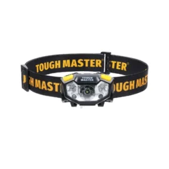 TOUGH MASTER® LED Mini Headlamp Head Torch Rechargeable Motion Sensor (TM-HMS250)