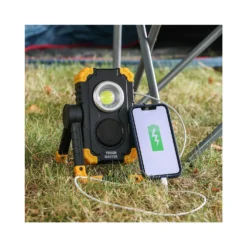 TOUGH MASTER® Rechargeable Work Light Wireless Speaker Bluetooth 5 Watt 1500 Lums (TM-WLP15S) -Makitali Shop cc83d14f54e8ebe3c5b9c4367c7562fa