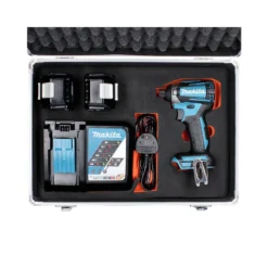 Makita DTD154 18V Li-Ion Brushless Impact Driver With 2 X 6.0Ah Batteries, Charger & 70 Piece Acc. In Case 14 Makita DTD154 18V Li-Ion Brushless Impact Driver With 2 X 6.0Ah Batteries, Charger & 70 Piece Acc. In Case -Makitali Shop d55bb331330179f297ee5d1b4a75e631