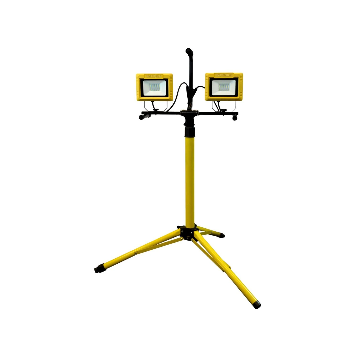 Faithfull FPPSLLED60V 60W SMD LED Twin Tripod Tripod Site Light 240V 2 Faithfull FPPSLLED60V 60W SMD LED Twin Tripod Tripod Site Light 240V - Image 2