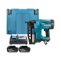 Makita DBN600 18V LXT Cordless 16G Finishing Nailer With 2 X 5.0Ah Batteries, Charger & Makpac Case
