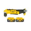 DeWalt DCD740 18V XR Li-ion Cordless 2-Speed Angle Drill With 2 X 5.0Ah Batteries