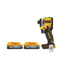 DeWalt DCF850 18V Cordless Brushless Impact Driver With 2 X 1.7Ah Powerstack Batteries