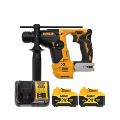 DeWalt DCH072 12V Brushless Compact SDS+ Hammer Drill With 2 X 5.0Ah Batteries & Charger