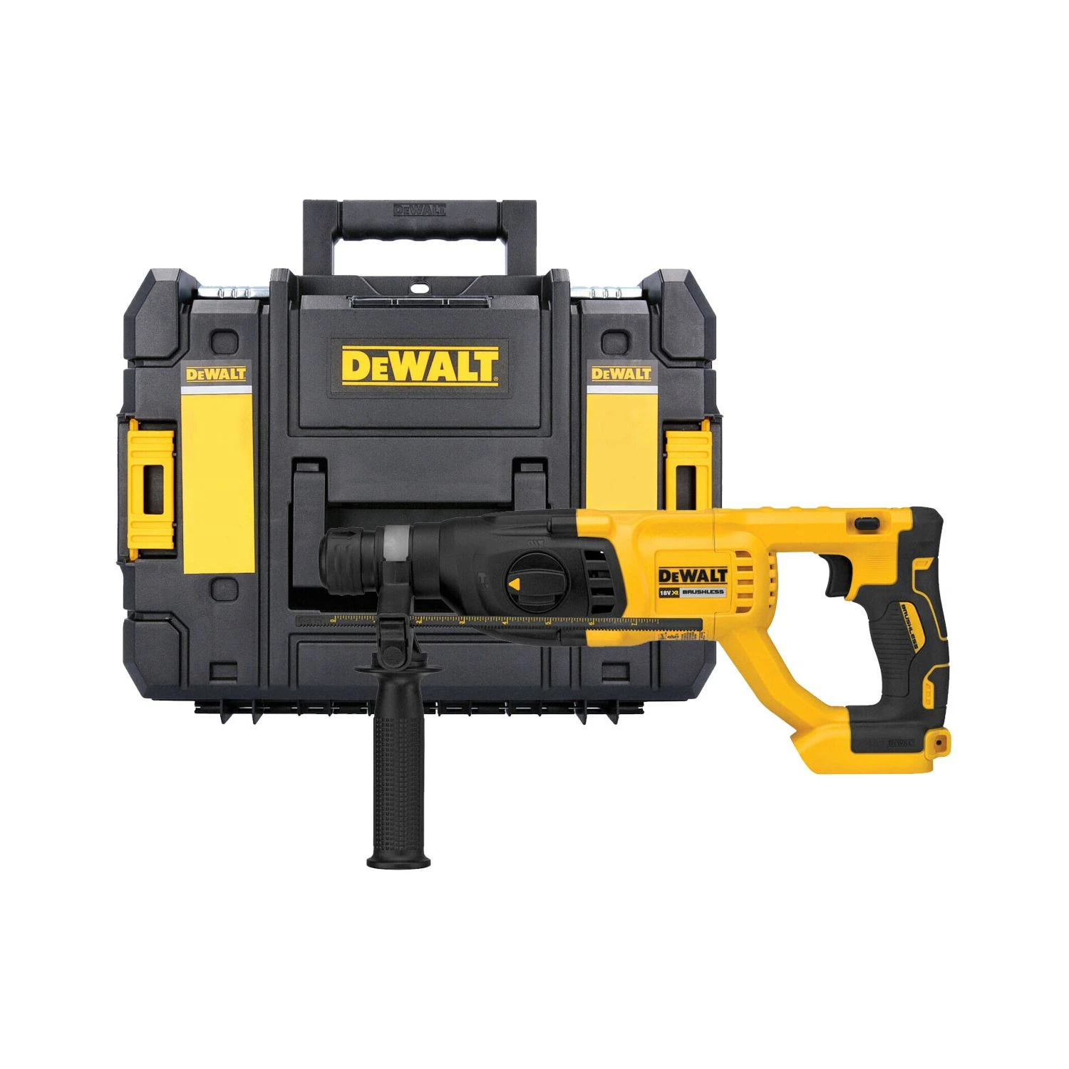 DeWalt DCH133 18V Cordless Brushless SDS Plus Hammer Drill With DWST1-70703 TSTAK II Case 1 DeWalt DCH133 18V Cordless Brushless SDS Plus Hammer Drill With DWST1-70703 TSTAK II Case