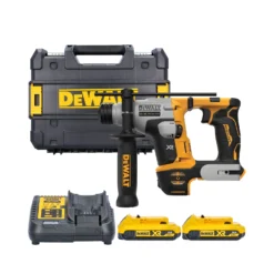 DeWalt DCH172 18V Ultra Compact Brushless SDS+ Rotary Hammer Drill With 2 X 2.0Ah Batteries, Charger & Case