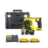 DeWalt DCH253 18V Cordless SDS Plus Rotary Hammer With 2 X 2.0Ah Batteries, Charger & Case