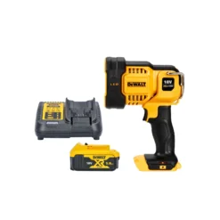 DeWalt DCL043 18V XR 1000 Lumen LED Spotlight Torch With 1 X 5.0Ah Battery & Charger