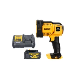 DeWalt DCL043 18V XR 1000 Lumen LED Spotlight Torch With 1 X 4.0Ah Battery & Charger