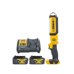 DeWalt DCL050 18V Li-ion XR Cordless Handheld LED Light With 2 X 4.0Ah Batteries & Charger