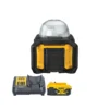 DeWalt DCL074 18V XR Tool Connect LED 360° Beam Area Work Light With 1 X 5.0Ah Battery & Charger