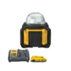 DeWalt DCL074 18V XR Cordless Tool Connect LED 360° Beam Area Work Light With 1 X 2.0Ah Battery & Charger