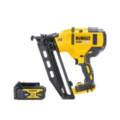 DeWalt DCN660 18V XR Cordless Brushless 60mm Second Fix Finishing Nailer With 1 X 4.0Ah Battery