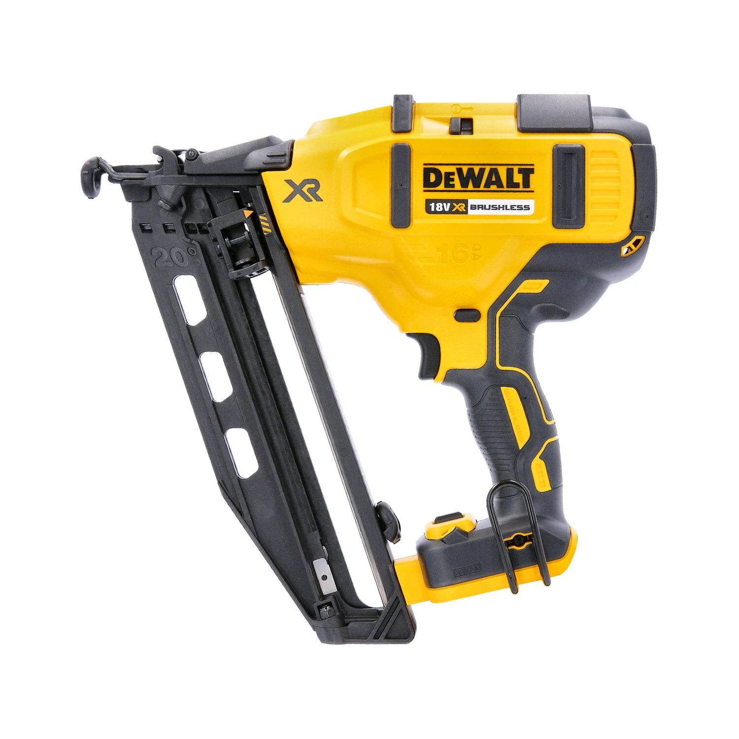 DeWalt DCN660 18V XR Cordless Brushless 60mm Second Fix Finishing Nailer With 2 X 5.0Ah Batteries & Charger 2 DeWalt DCN660 18V XR Cordless Brushless 60mm Second Fix Finishing Nailer With 2 X 5.0Ah Batteries & Charger - Image 2