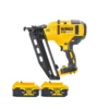 DeWalt DCN660 18V XR Cordless Brushless 60mm Second Fix Finishing Nailer With 2 X 5.0Ah Batteries