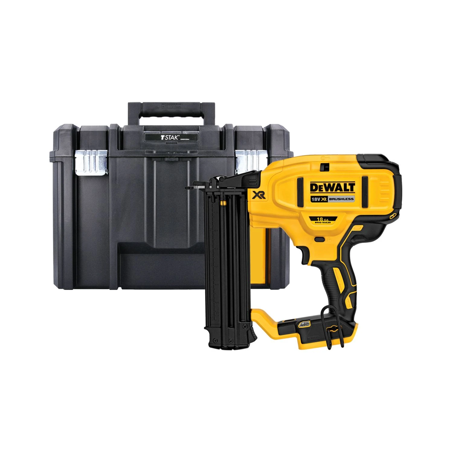 DeWalt DCN680 18V XR Cordless Brushless Brad Nailer With DWST1-71195 TSTAK VI Case 1 DeWalt DCN680 18V XR Cordless Brushless Brad Nailer With DWST1-71195 TSTAK VI Case