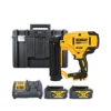 DeWalt DCN680 18V XR Cordless Brushless Brad Nailer With 2 X 4.0 Ah Batteries, Charger & TSTAK VI Case