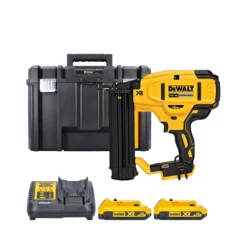 DeWalt DCN680 18V XR Cordless Brushless Brad Nailer With 2 X 2.0 Ah Batteries, Charger & TSTAK VI Case
