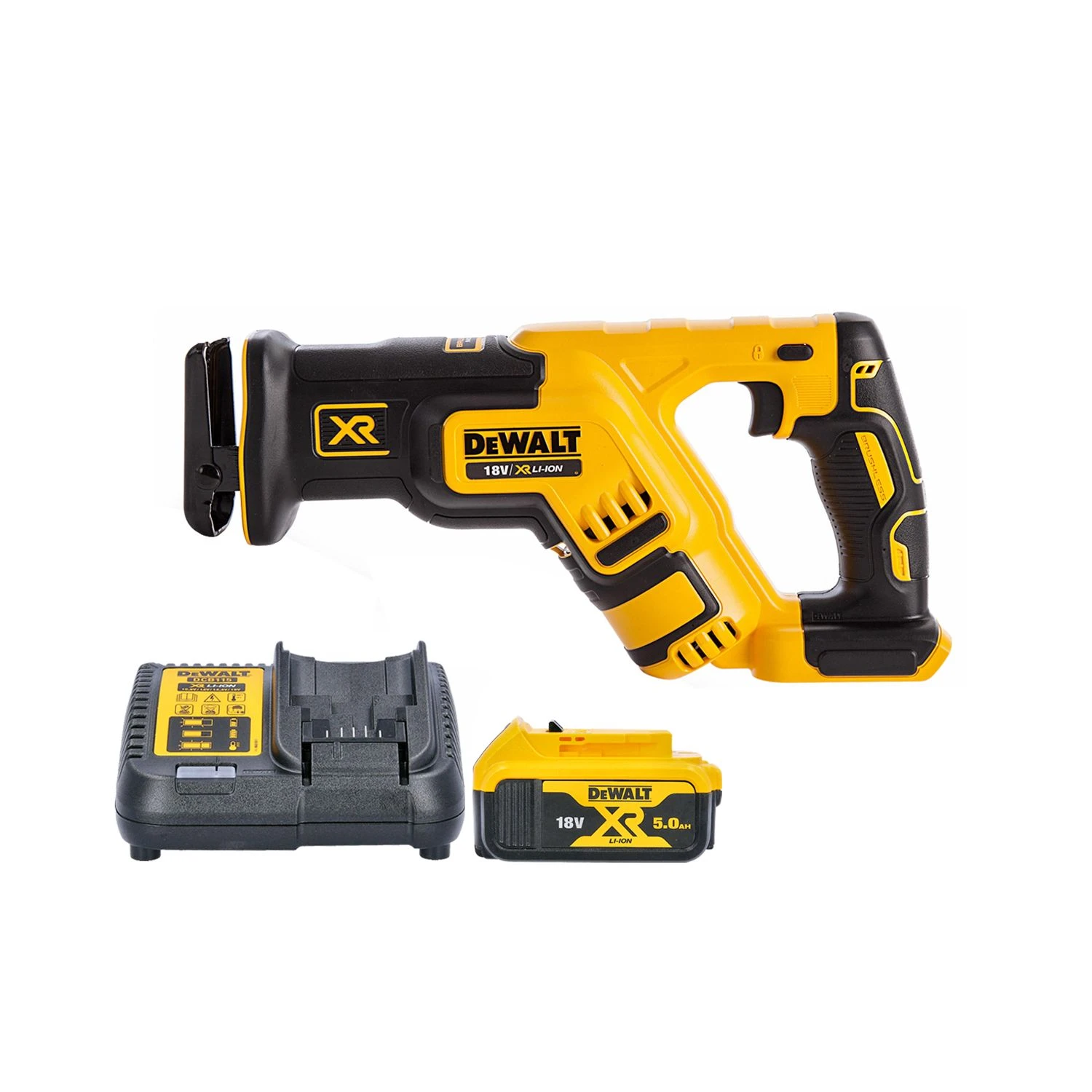 DeWalt DCS367 18V Compact Brushless Reciprocating Saw With 1 X 5.0Ah Battery & Charger 1 DeWalt DCS367 18V Compact Brushless Reciprocating Saw With 1 X 5.0Ah Battery & Charger