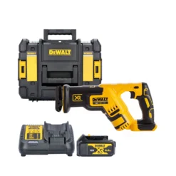 DeWalt DCS367 18V XR Brushless Compact Reciprocating Saw With 1 X 4.0Ah Battery, Charger & Case