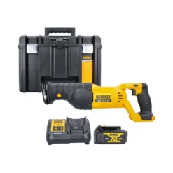 DeWalt DCS380 18V XR Li-ion Cordless Reciprocating Saw With 1 X 4.0Ah Battery, Charger & Case
