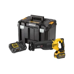 DeWalt DCS386T1 18V XR Brushless Flexvolt Advantage High Power Reciprocating Saw With 1 X 6.0Ah Battery, Charger & Case