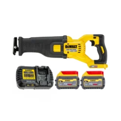 DeWalt DCS388 54V Flexvolt Brushless Reciprocating Saw With 2 X 6.0Ah Batteries & Charger