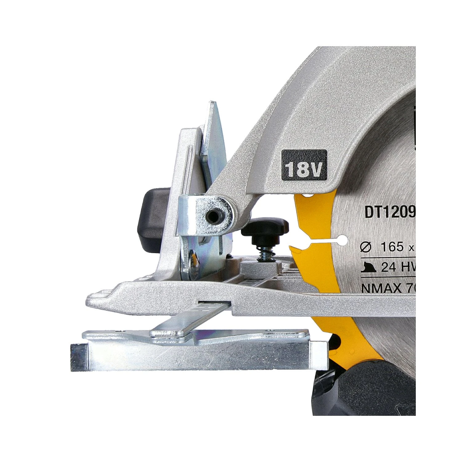 DeWalt DCS391 18V XR Li-ion 165mm Circular Saw With 1 X 2.0Ah Battery, Charger & Case 7 DeWalt DCS391 18V XR Li-ion 165mm Circular Saw With 1 X 2.0Ah Battery, Charger & Case - Image 7