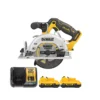 DeWalt DCS512 12V XR Cordless Brushless 140mm Circular Saw With 2 X 3.0Ah Batteries & Charger