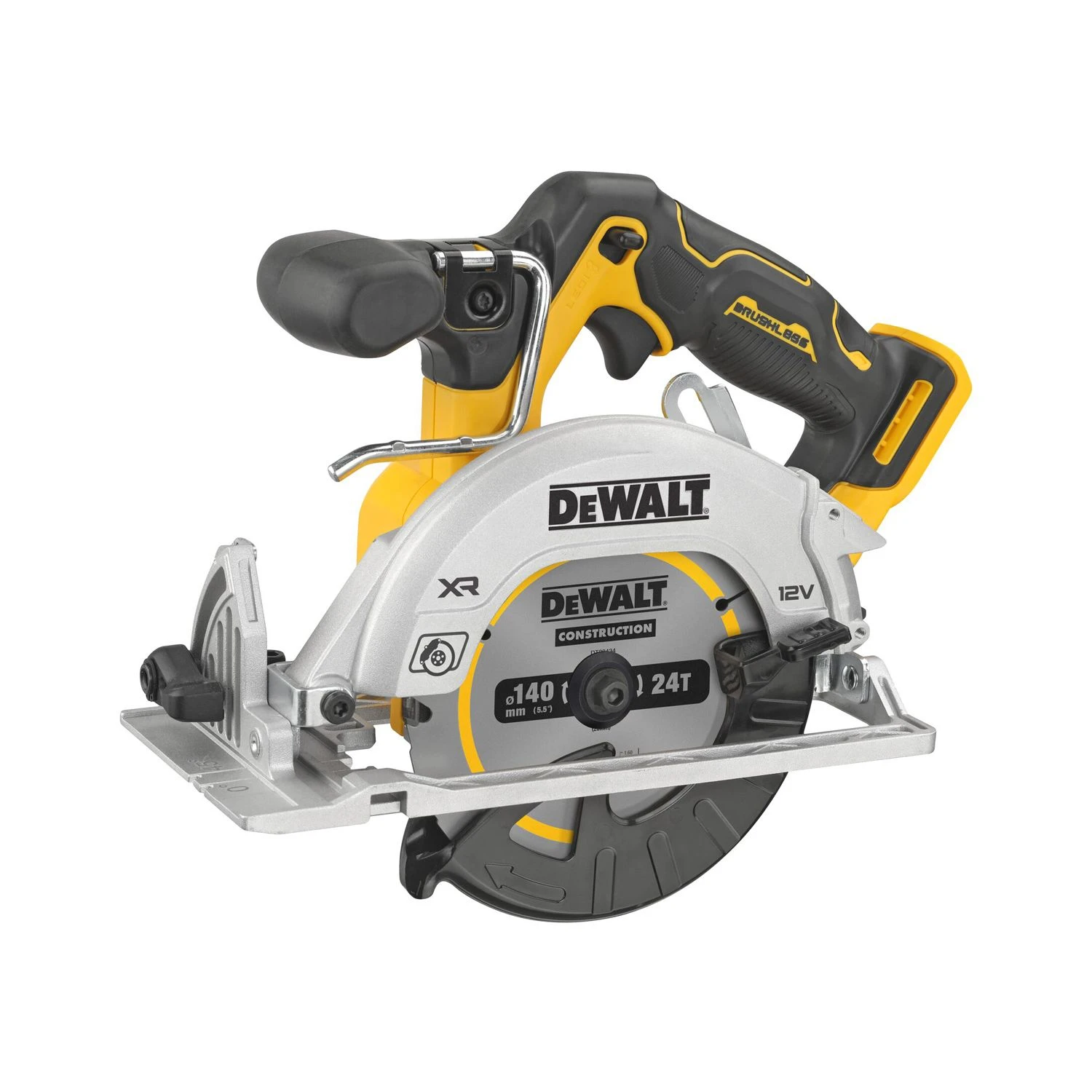 DeWalt DCS512P2-GB 12V XR Brushless Cordless Circular Saw With 2 X 5.0Ah Batteries, Charger & Case 3 DeWalt DCS512P2-GB 12V XR Brushless Cordless Circular Saw With 2 X 5.0Ah Batteries, Charger & Case - Image 3