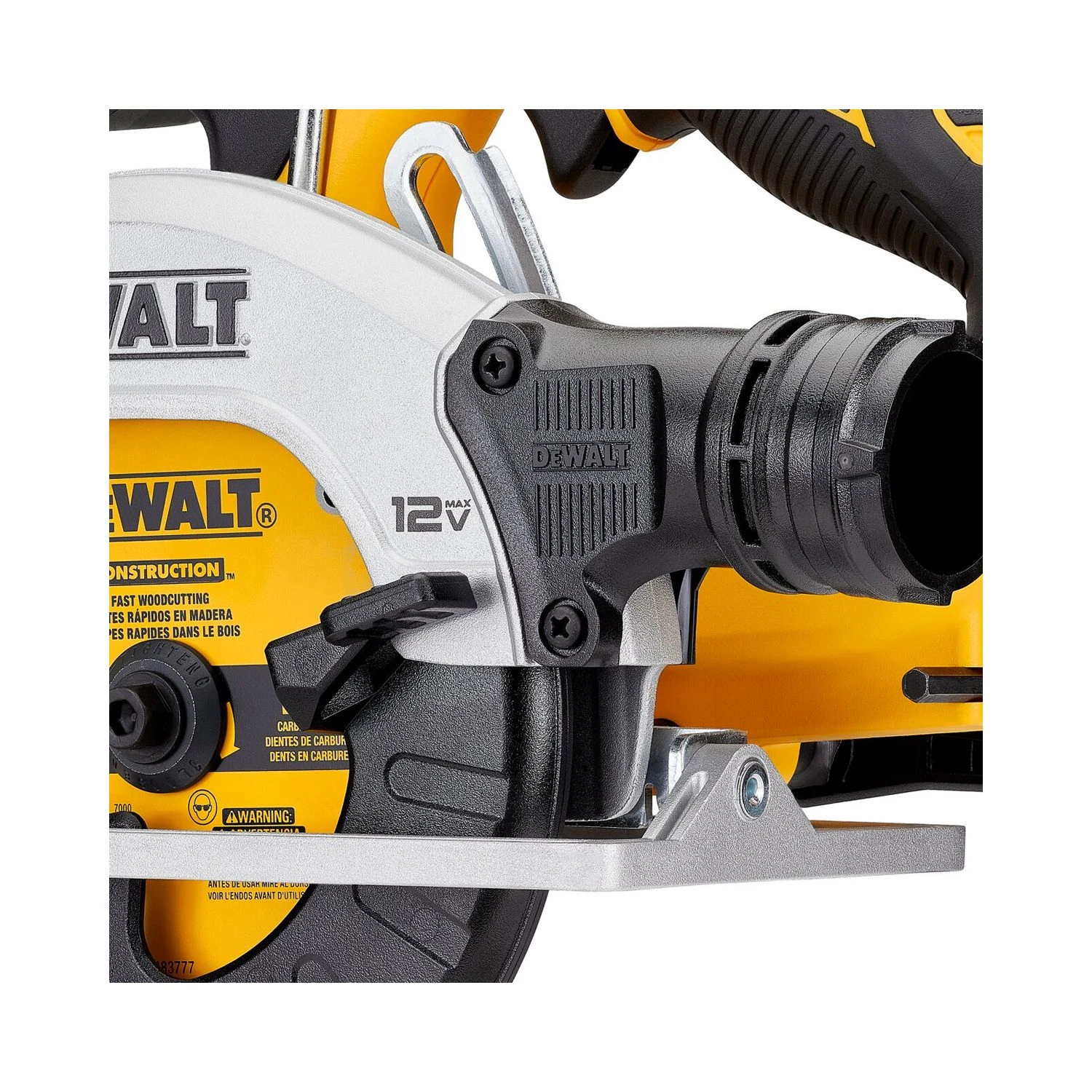 DeWalt DCS512 12V XR Cordless Brushless 140mm Circular Saw With 1 X 5.0Ah Battery & Charger 7 DeWalt DCS512 12V XR Cordless Brushless 140mm Circular Saw With 1 X 5.0Ah Battery & Charger - Image 7