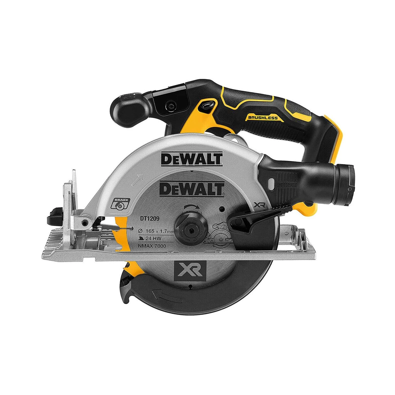 DeWalt DCS565 18V XR Cordless Brushless 165mm Circular Saw With 1 X 4.0Ah Battery, Charger & TSTAK VI Case 2 DeWalt DCS565 18V XR Cordless Brushless 165mm Circular Saw With 1 X 4.0Ah Battery, Charger & TSTAK VI Case - Image 2