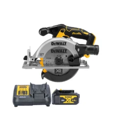 DeWalt DCS565 18V XR Cordless Brushless 165mm Circular Saw With 1 X 4.0Ah Battery & Charger
