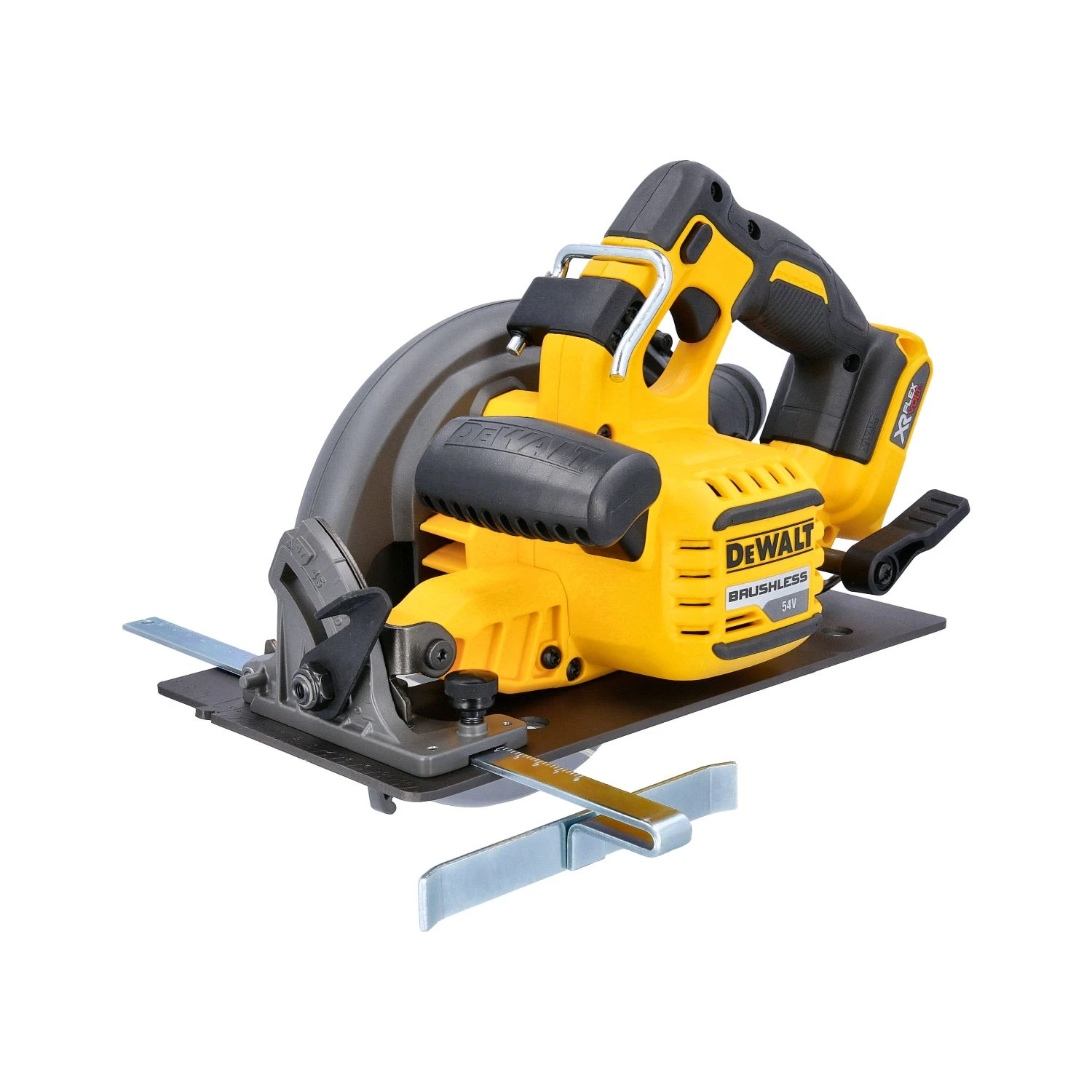 Dewalt DCS575T2 54V XR Cordless Brushless FlexVolt 190mm Circular Saw With 2 X 6.0Ah Batteries, Charger & TSTAK Case 5 Dewalt DCS575T2 54V XR Cordless Brushless FlexVolt 190mm Circular Saw With 2 X 6.0Ah Batteries, Charger & TSTAK Case - Image 5