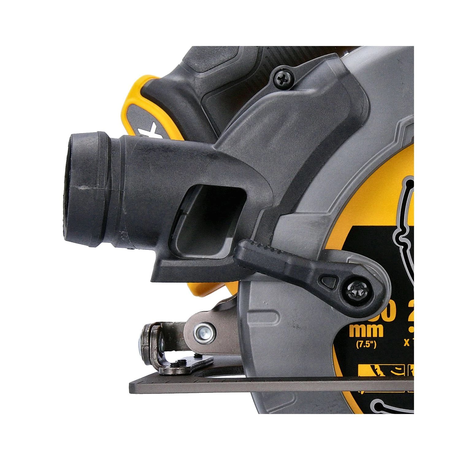 Dewalt DCS575T2 54V XR Cordless Brushless FlexVolt 190mm Circular Saw With 2 X 6.0Ah Batteries, Charger & TSTAK Case 7 Dewalt DCS575T2 54V XR Cordless Brushless FlexVolt 190mm Circular Saw With 2 X 6.0Ah Batteries, Charger & TSTAK Case - Image 7
