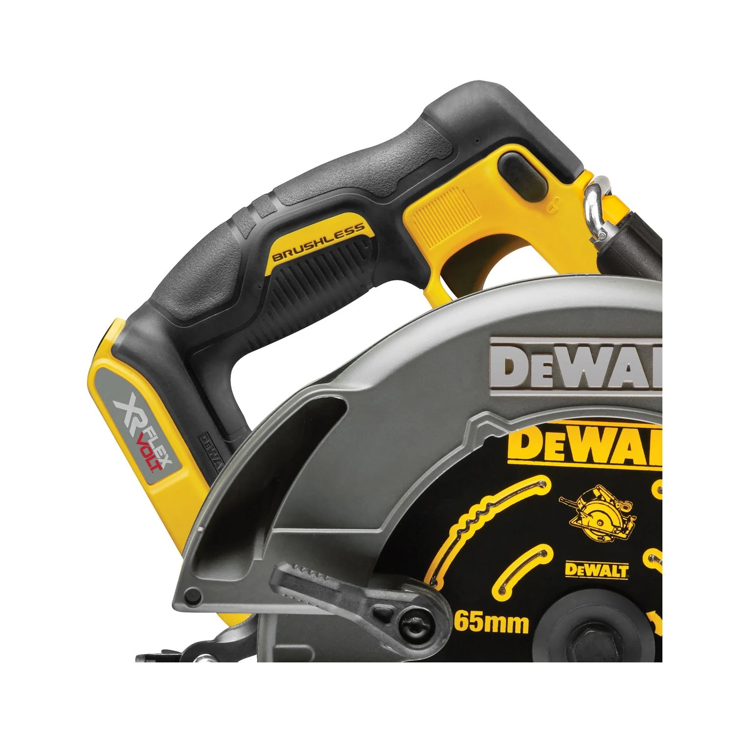 DeWalt DCS578 54V Cordless Brushless FlexVolt 190mm Circular Saw With 1 X 9.0Ah Battery, Charger & TSTAK VI Case 4 DeWalt DCS578 54V Cordless Brushless FlexVolt 190mm Circular Saw With 1 X 9.0Ah Battery, Charger & TSTAK VI Case - Image 4